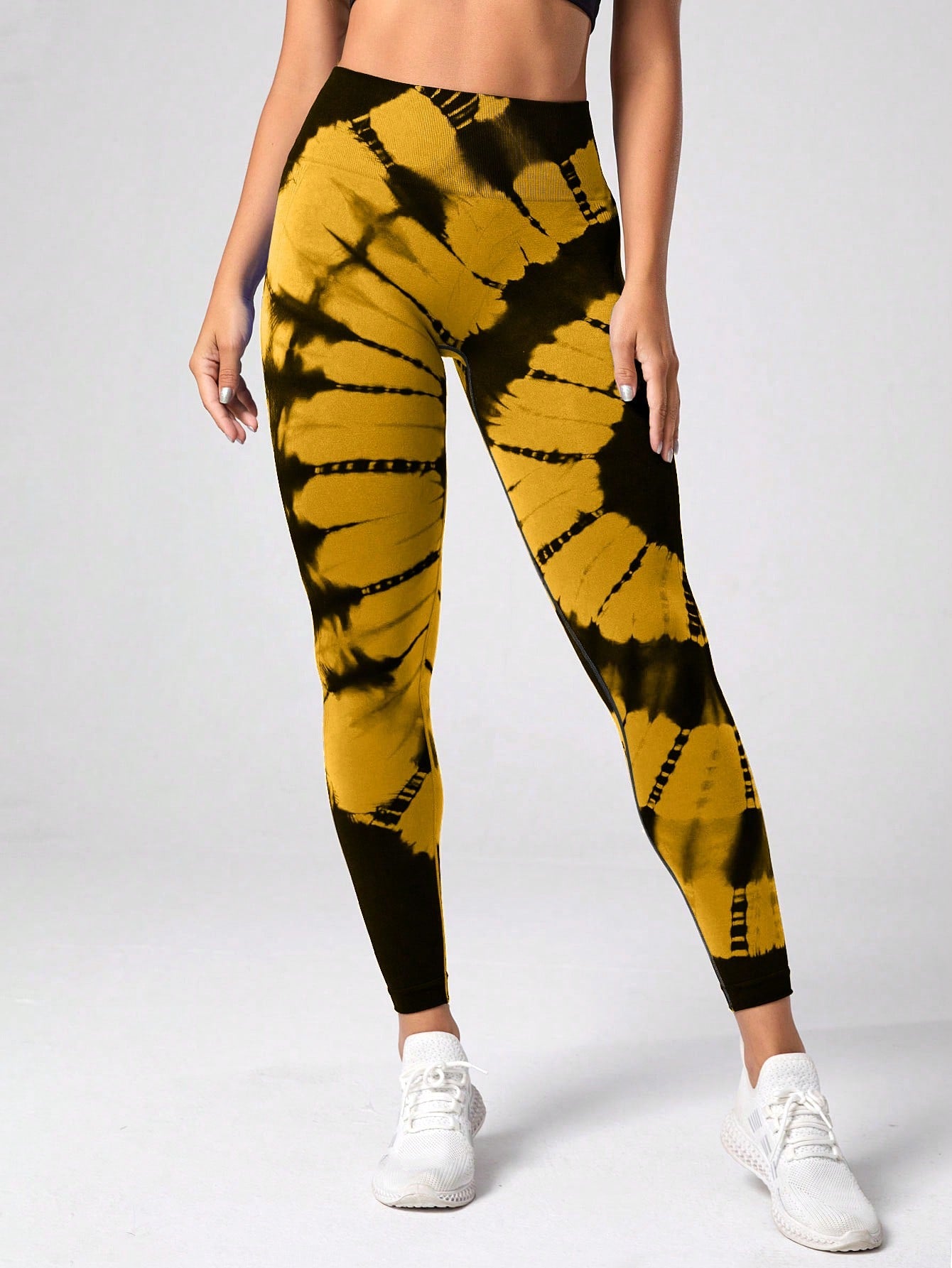 Calça Legging Tie Dye Seamless Empina Bumbum