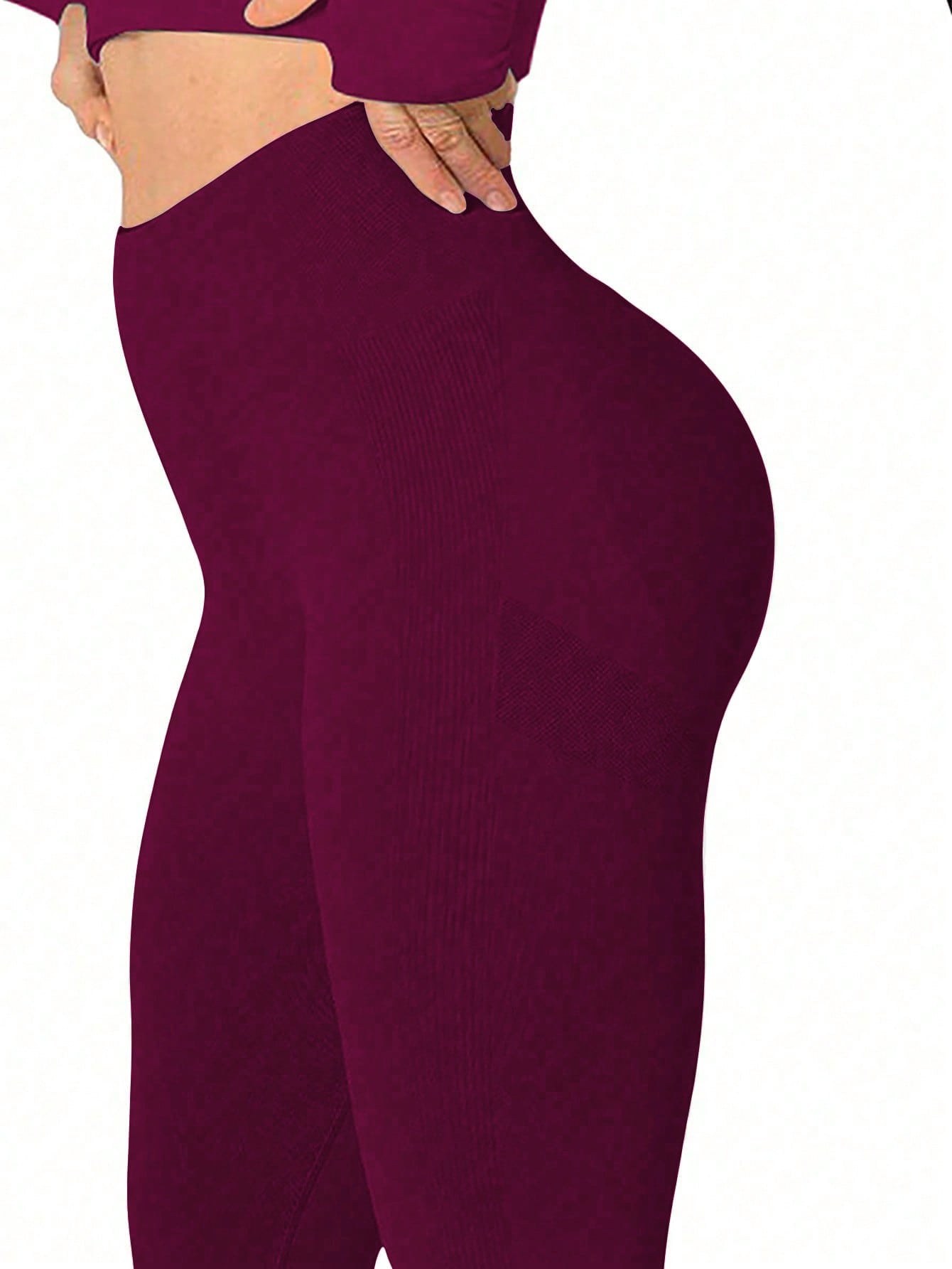 Calça Legging Seamless Empina Bumbum Com Compressão