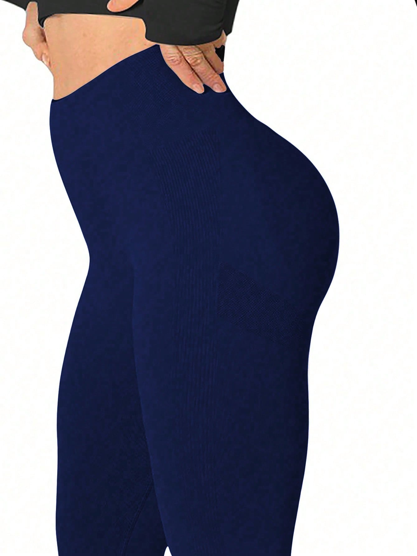 Calça Legging Seamless Empina Bumbum Com Compressão