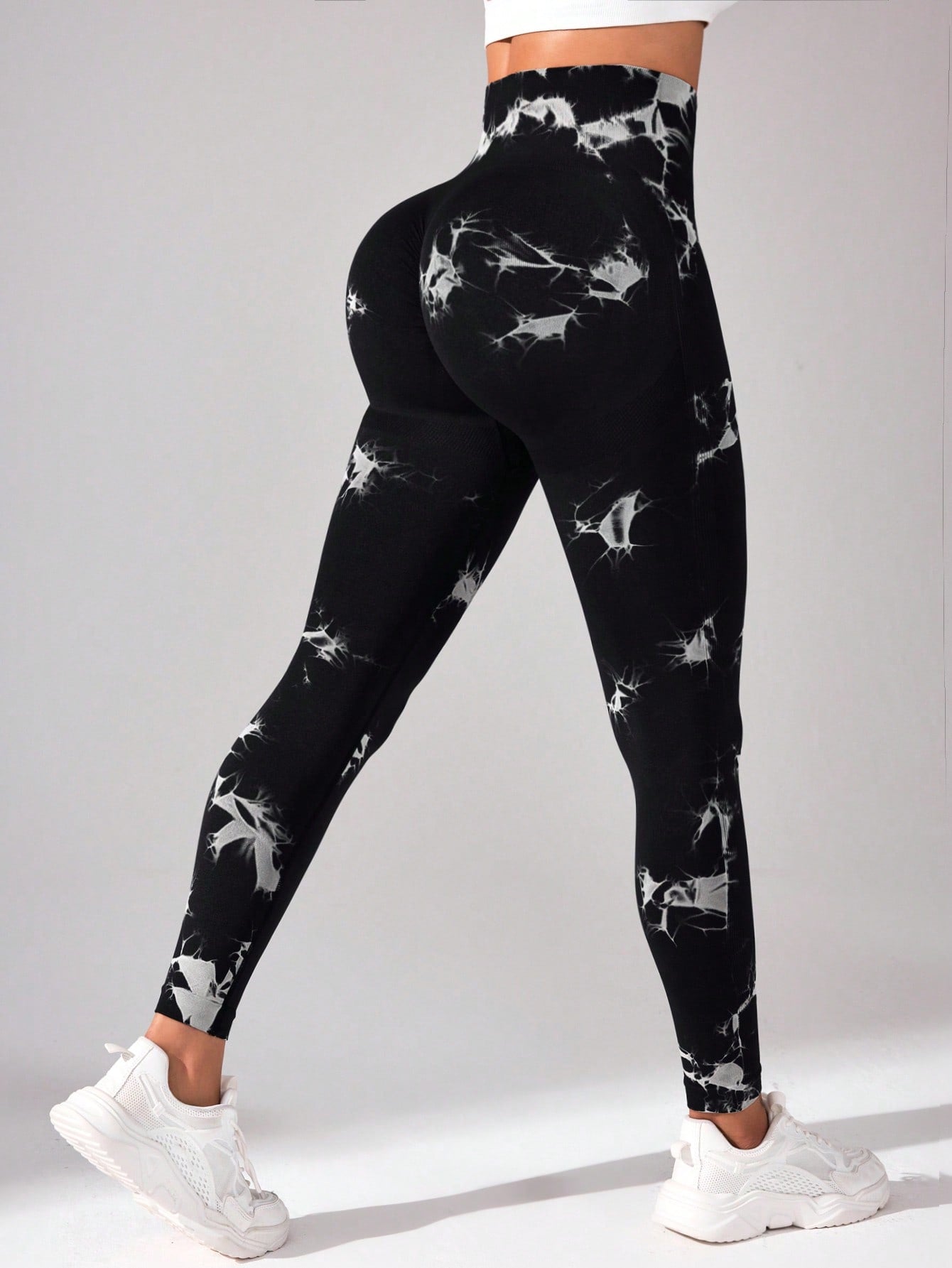 Calça Legging Estampada Tie Dye Empina Bumbum