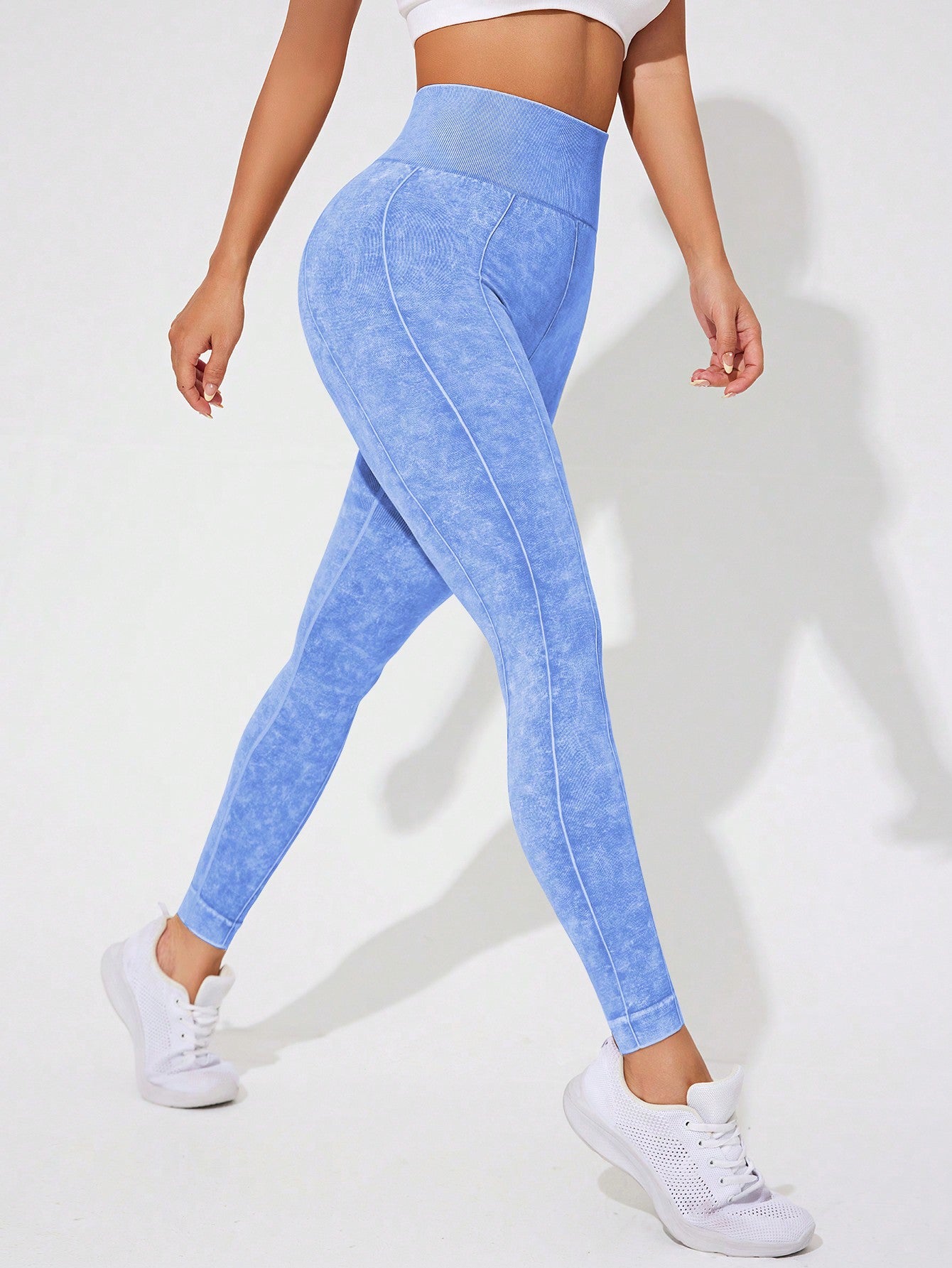 Calça Legging Seamless Cintura Alta Estonada