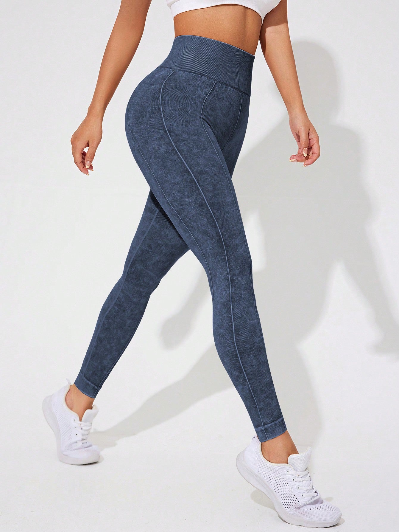 Calça Legging Seamless Cintura Alta Estonada