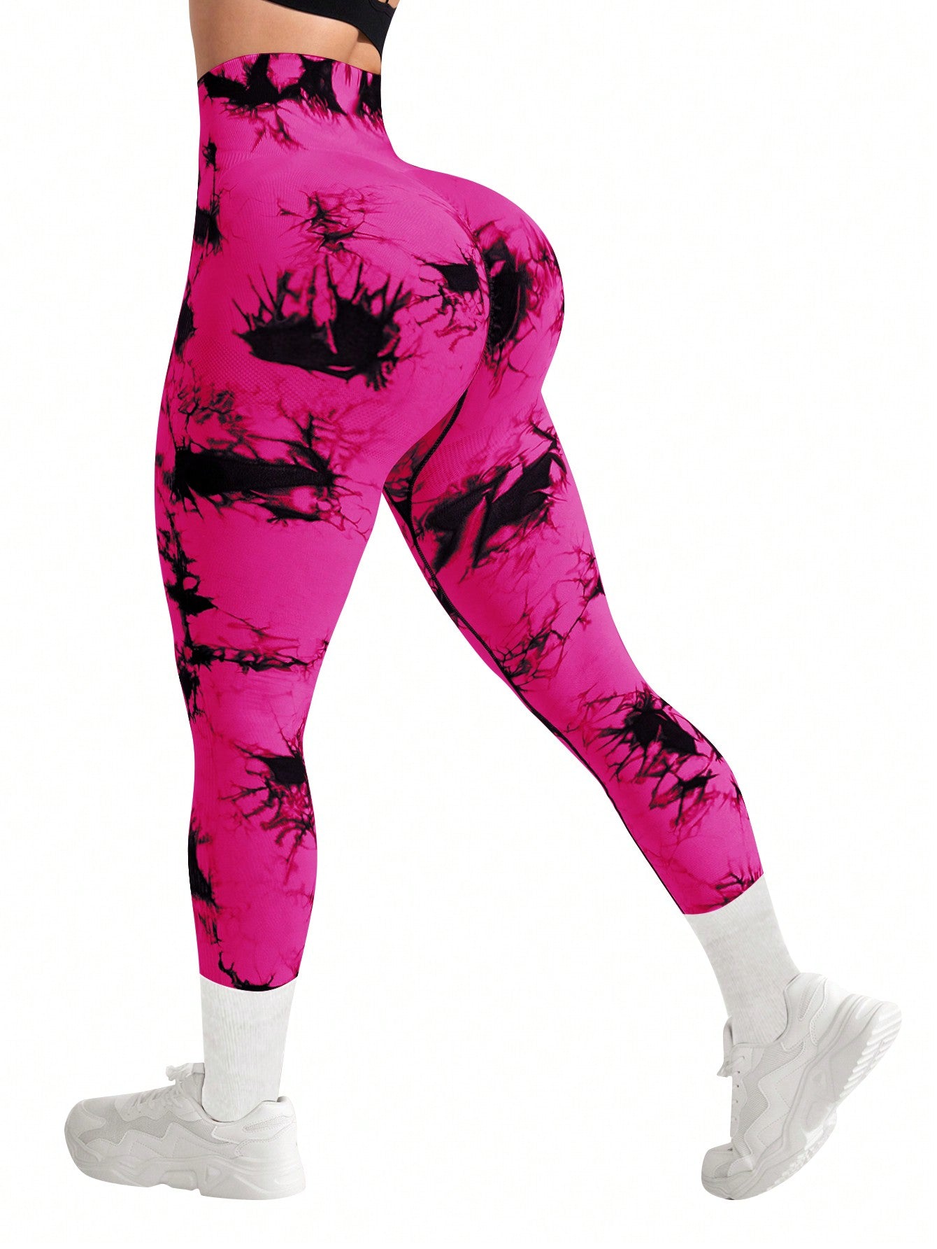 Calça Legging Fashion Estampada Com Efeito Modelador