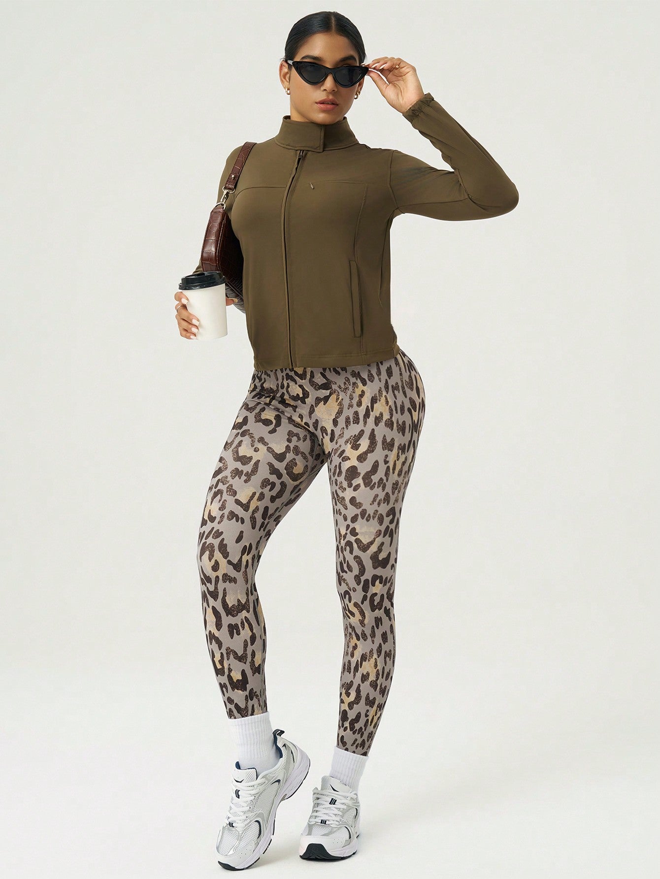 Calça Legging Fashion Estampada Caveira Estilo Halloween