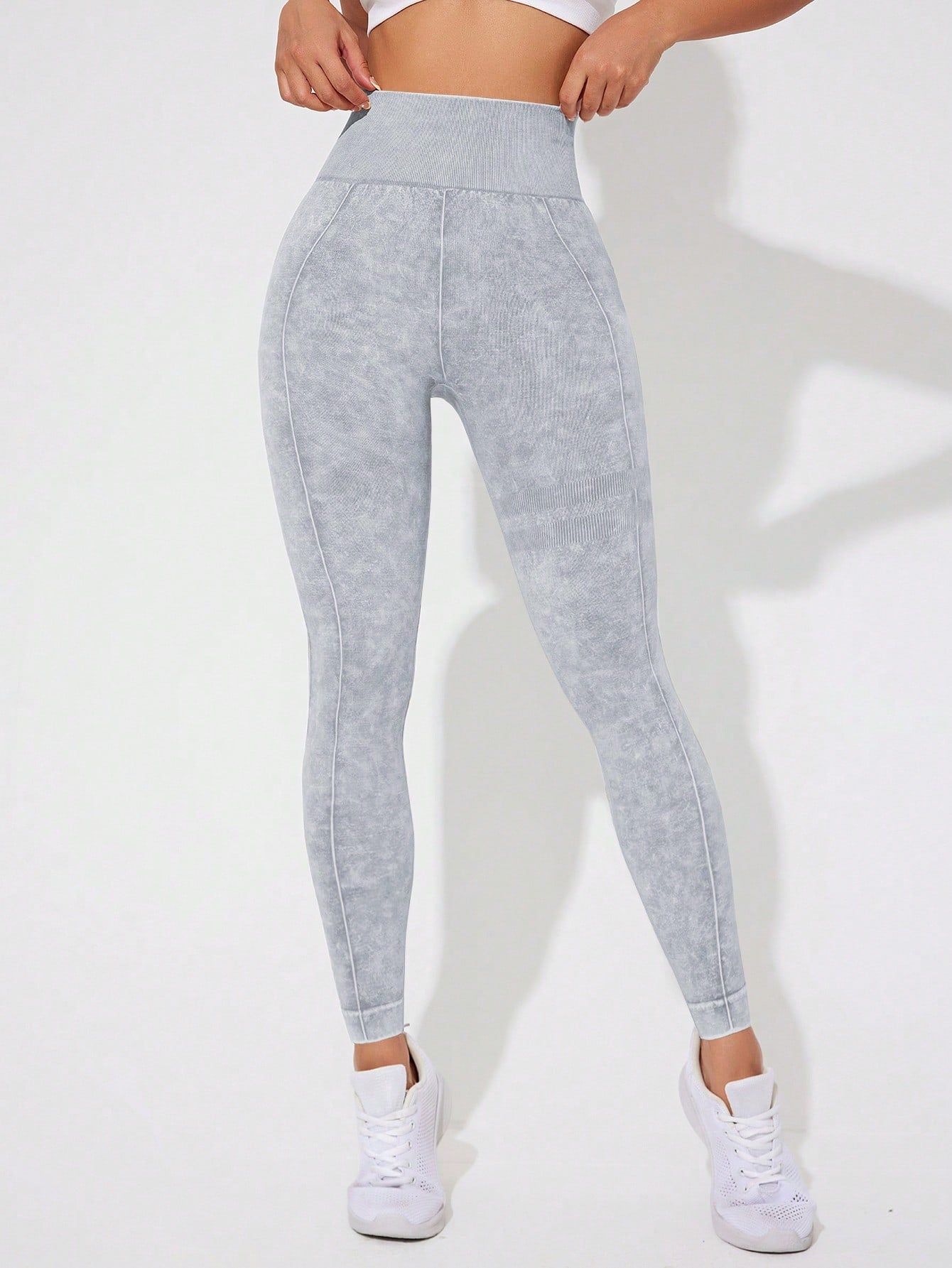 Calça Legging Seamless Cintura Alta Estonada