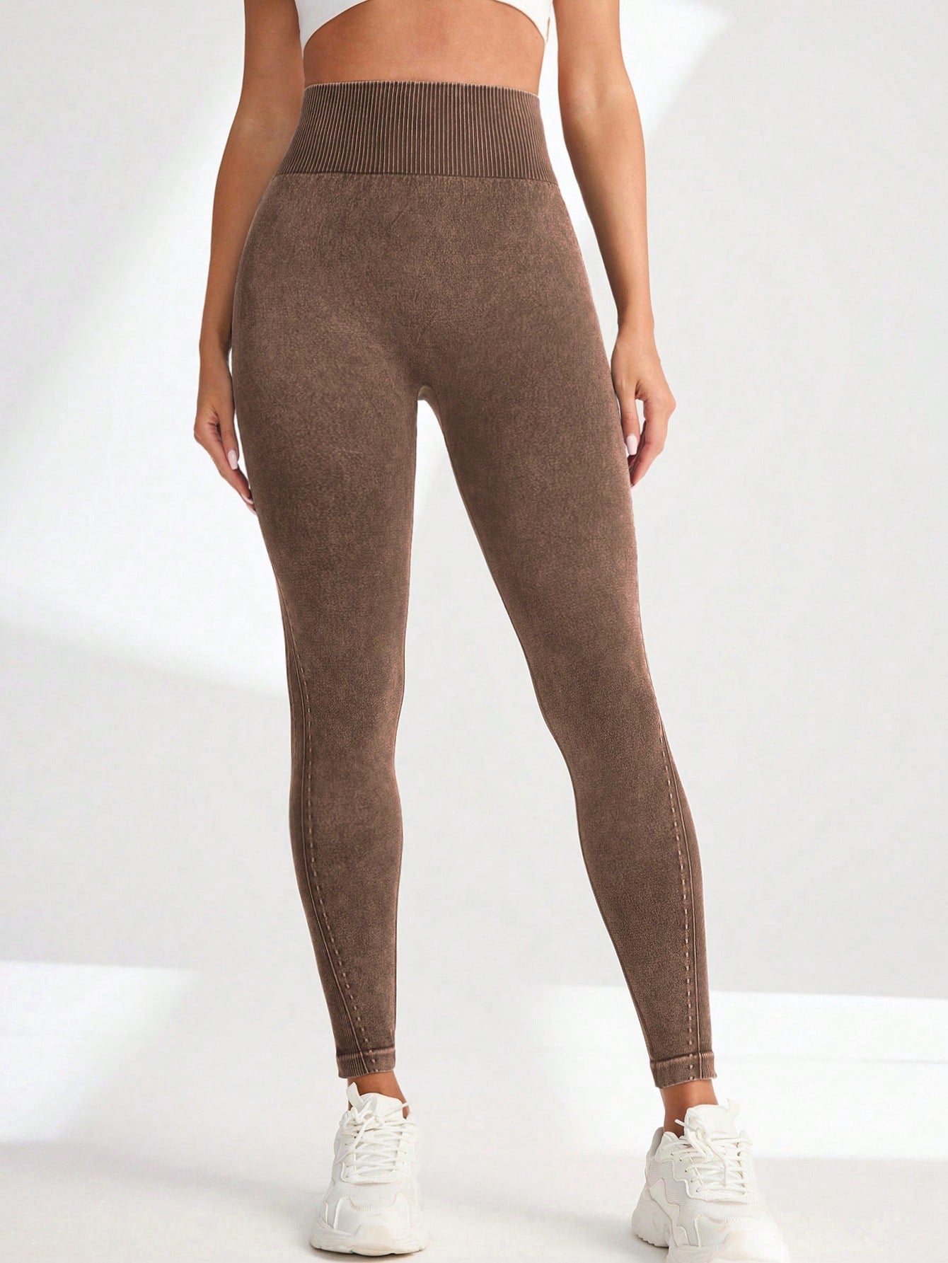 Calça Legging Seamless Cintura Alta Estonada