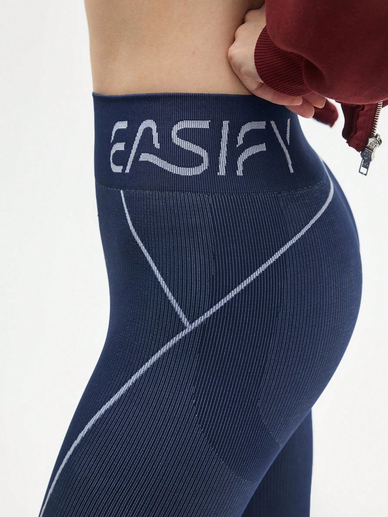 Calça Legging Feminina Sem Costura Cintura Alta Compressiva