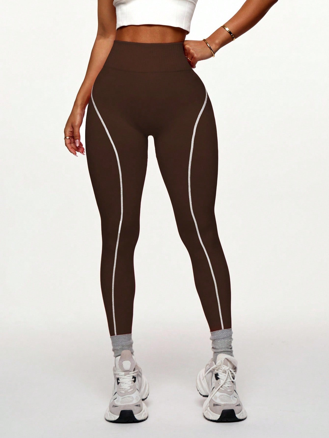Calça Legging Cintura Alta Compressão Modeladora