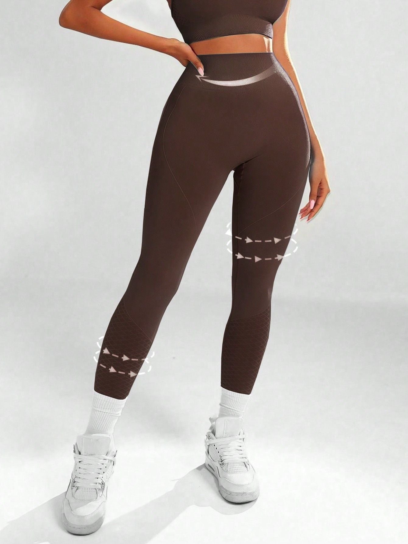 Calça Legging Seamless Texturizada Push Up