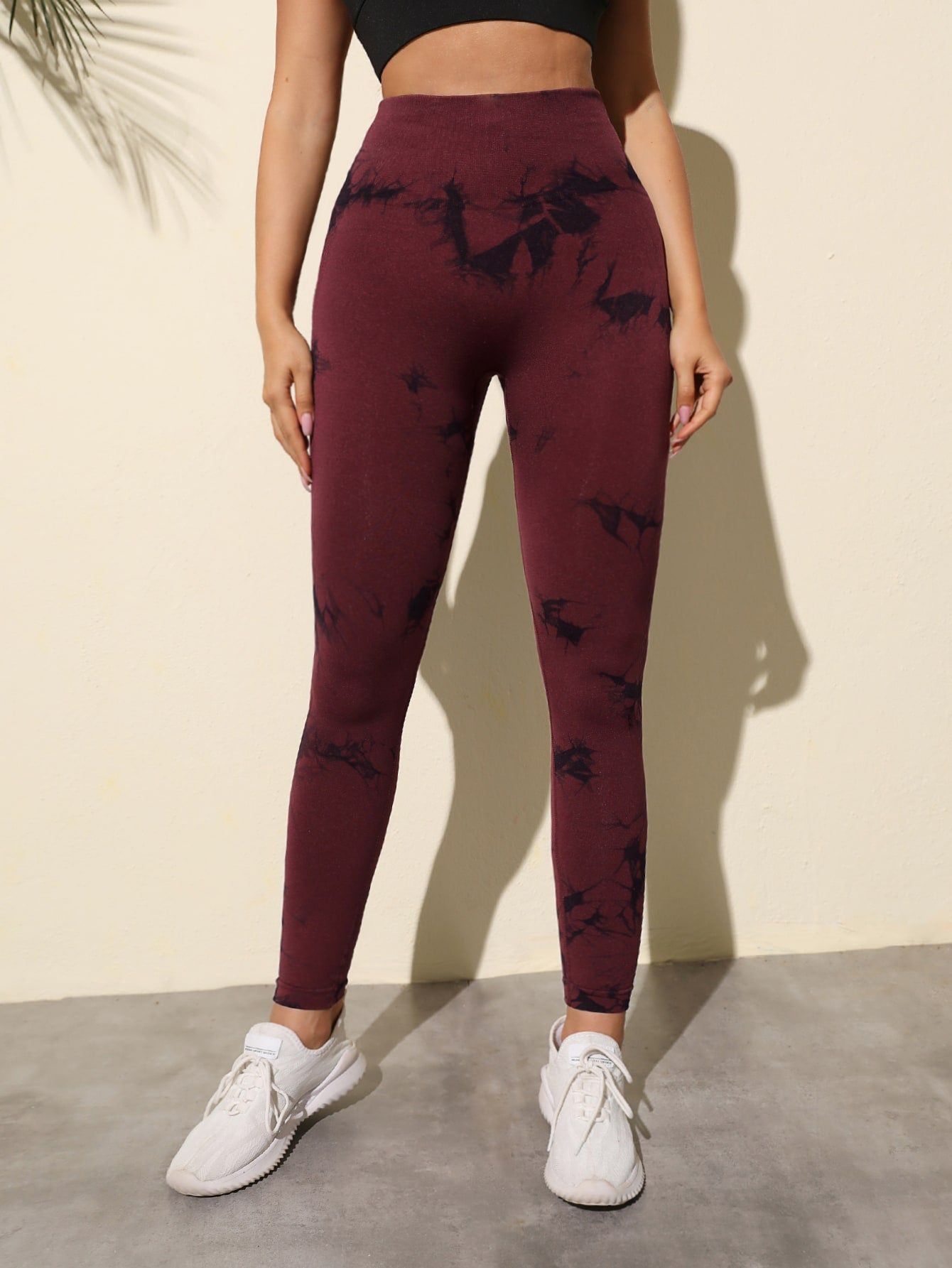 Calça Legging Fitness Compressão Estampa Tie Dye