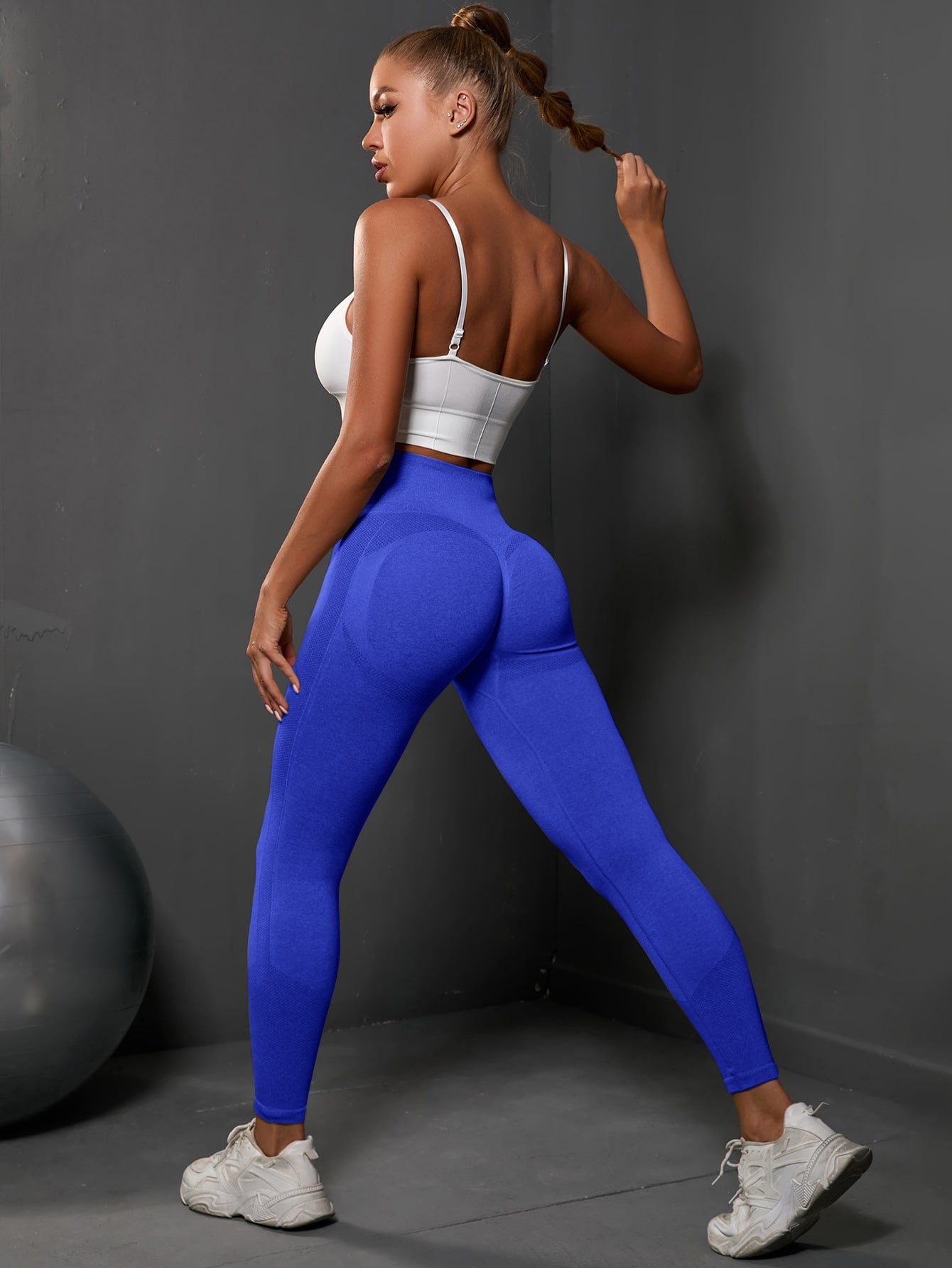 Calça Legging Sem Costura Com Efeito Bumbum Lift