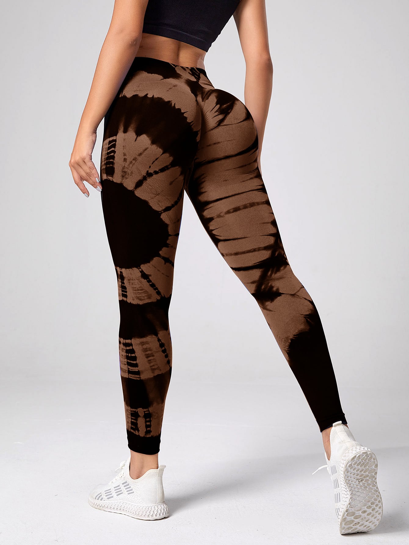 Calça Legging Tie Dye Seamless Empina Bumbum
