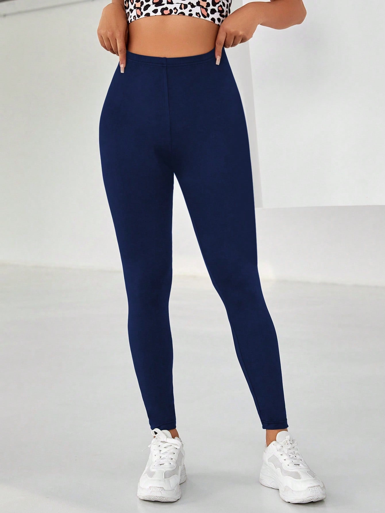Calça Legging Cintura Alta Básica Super Confortável