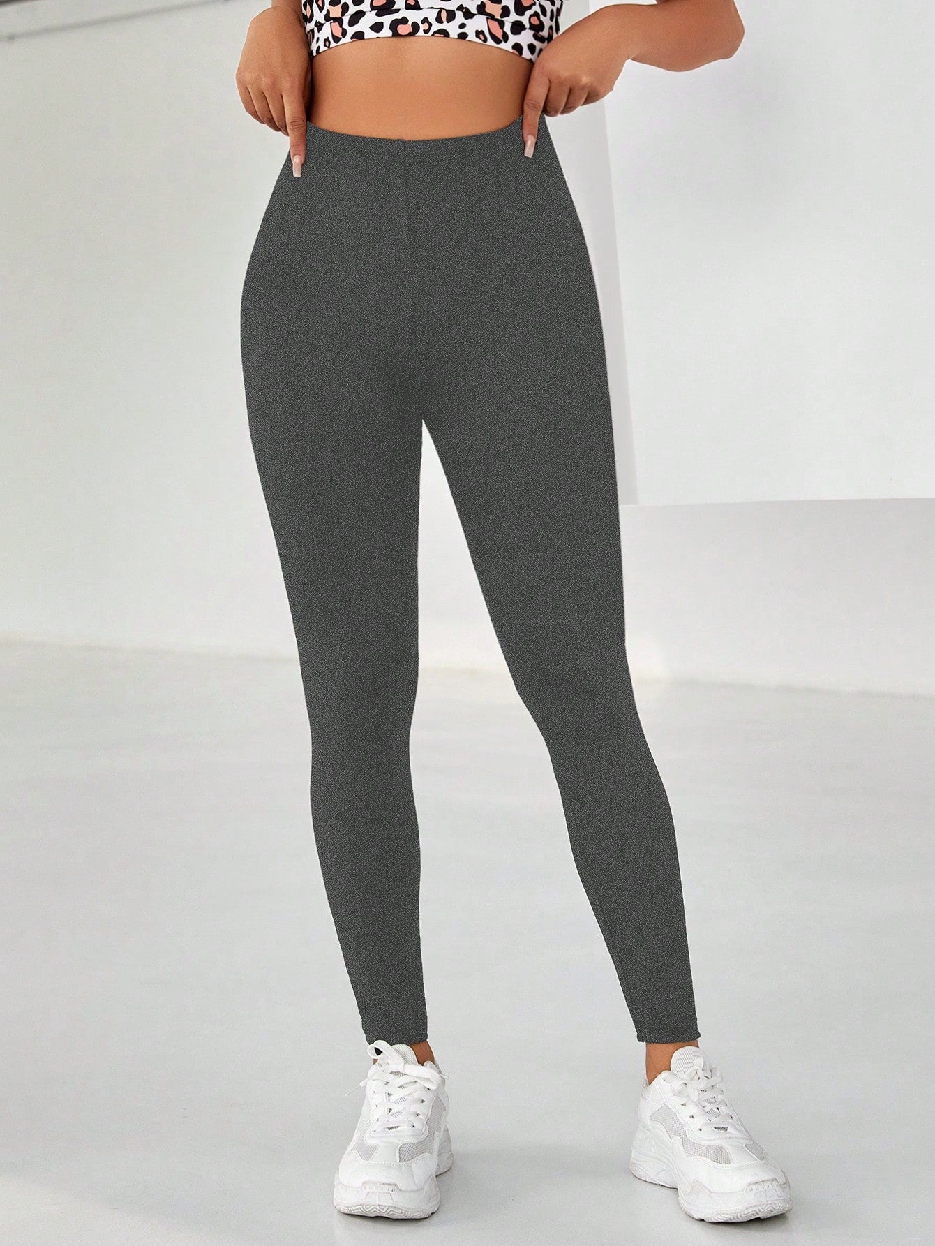 Calça Legging Cintura Alta Básica Super Confortável