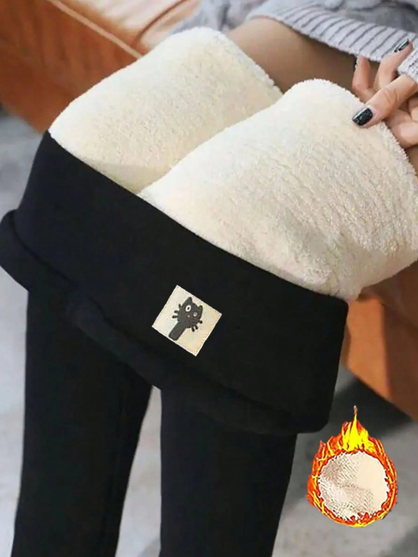 Calça Legging Feminina Térmica Forrada Inverno Quente