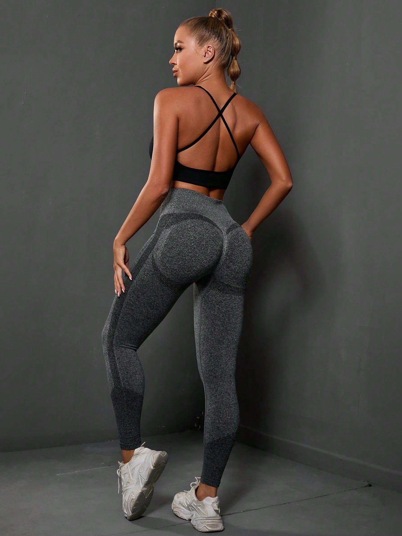 Calça Legging Sem Costura Com Efeito Bumbum Lift