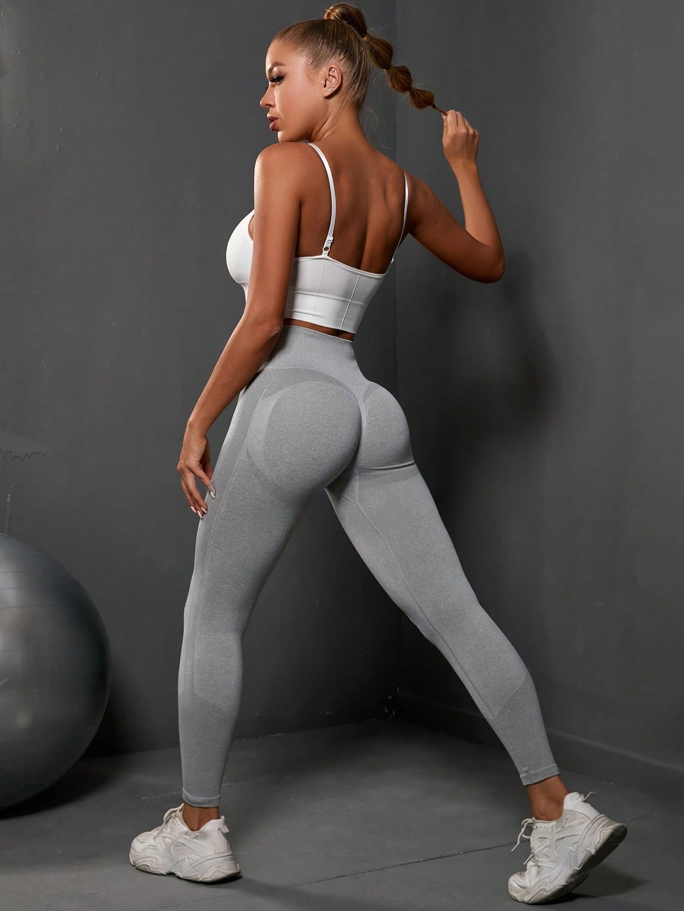 Calça Legging Seamless Cintura Alta Push Up