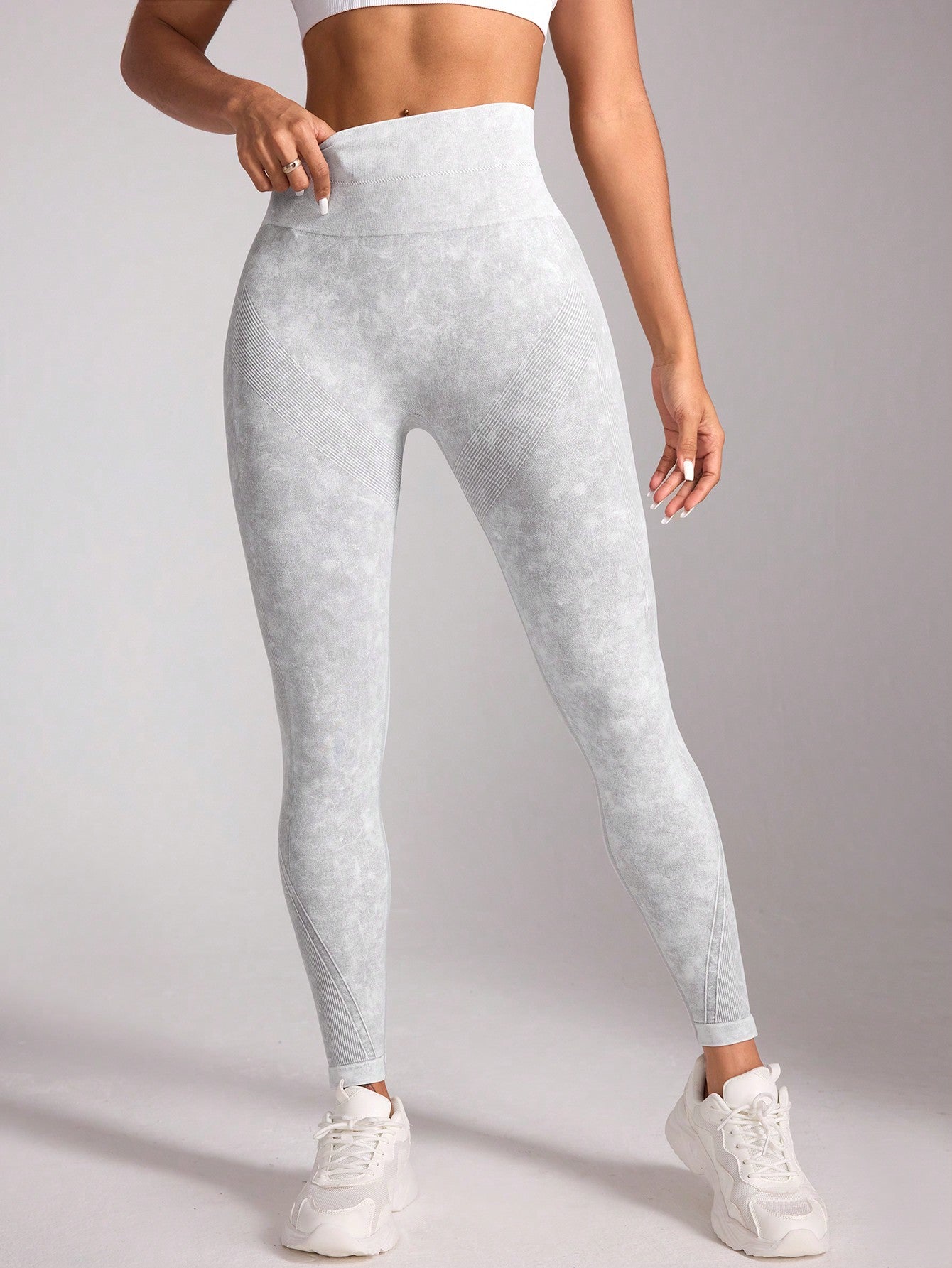 Calça Legging Sem Costura Texturizada Modeladora