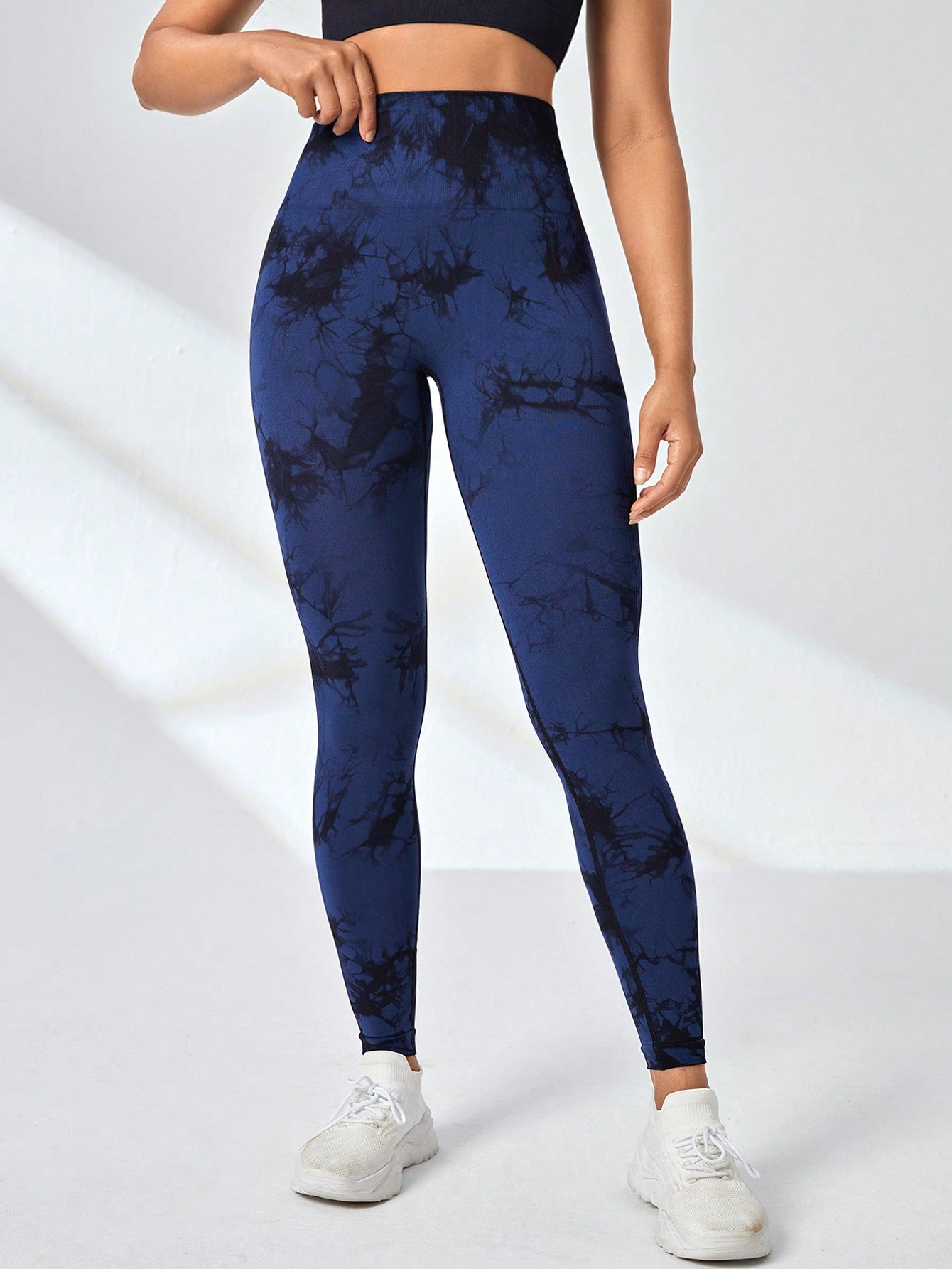 Calça Legging Fashion Estampada Com Efeito Modelador
