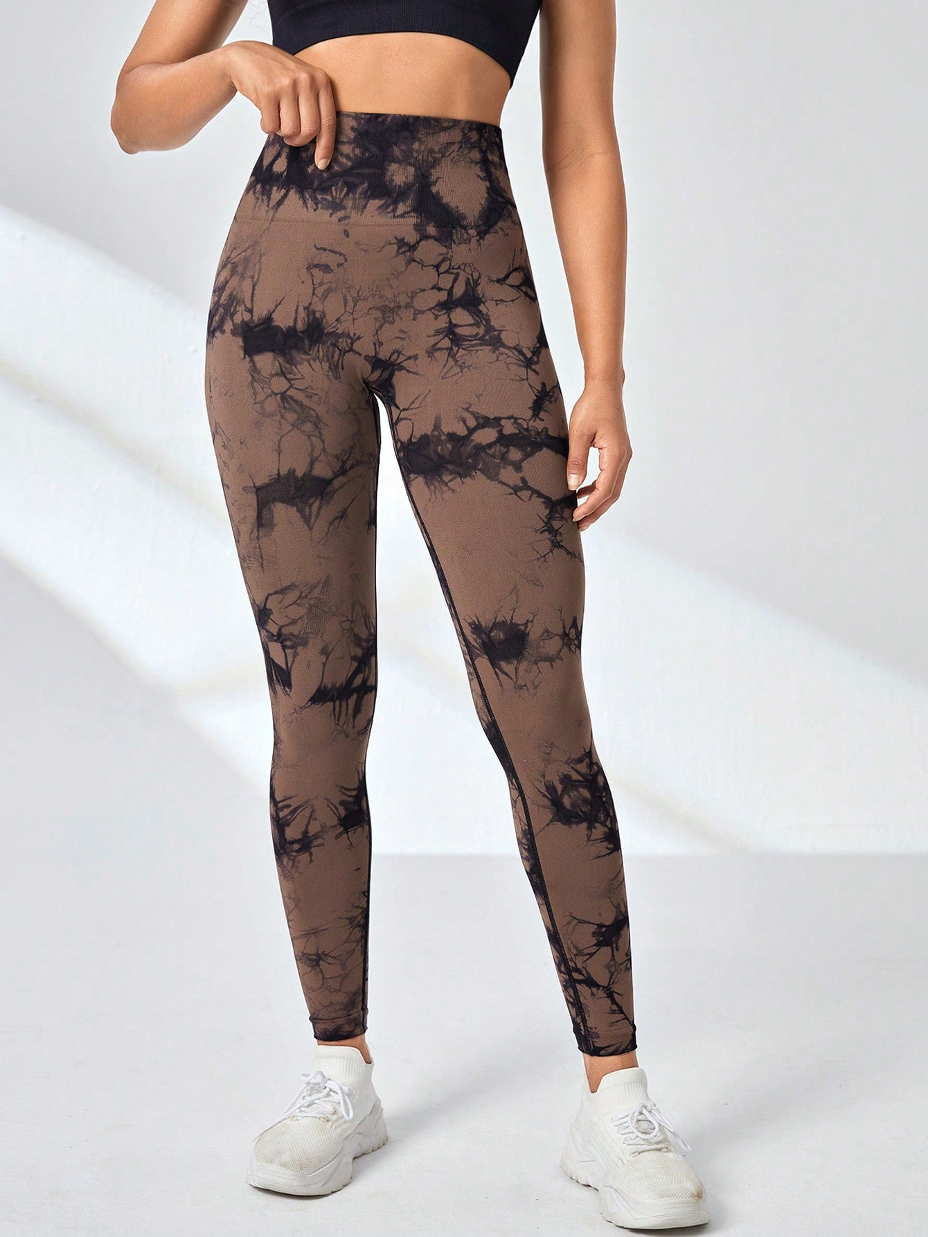 Calça Legging Fashion Estampada Com Efeito Modelador