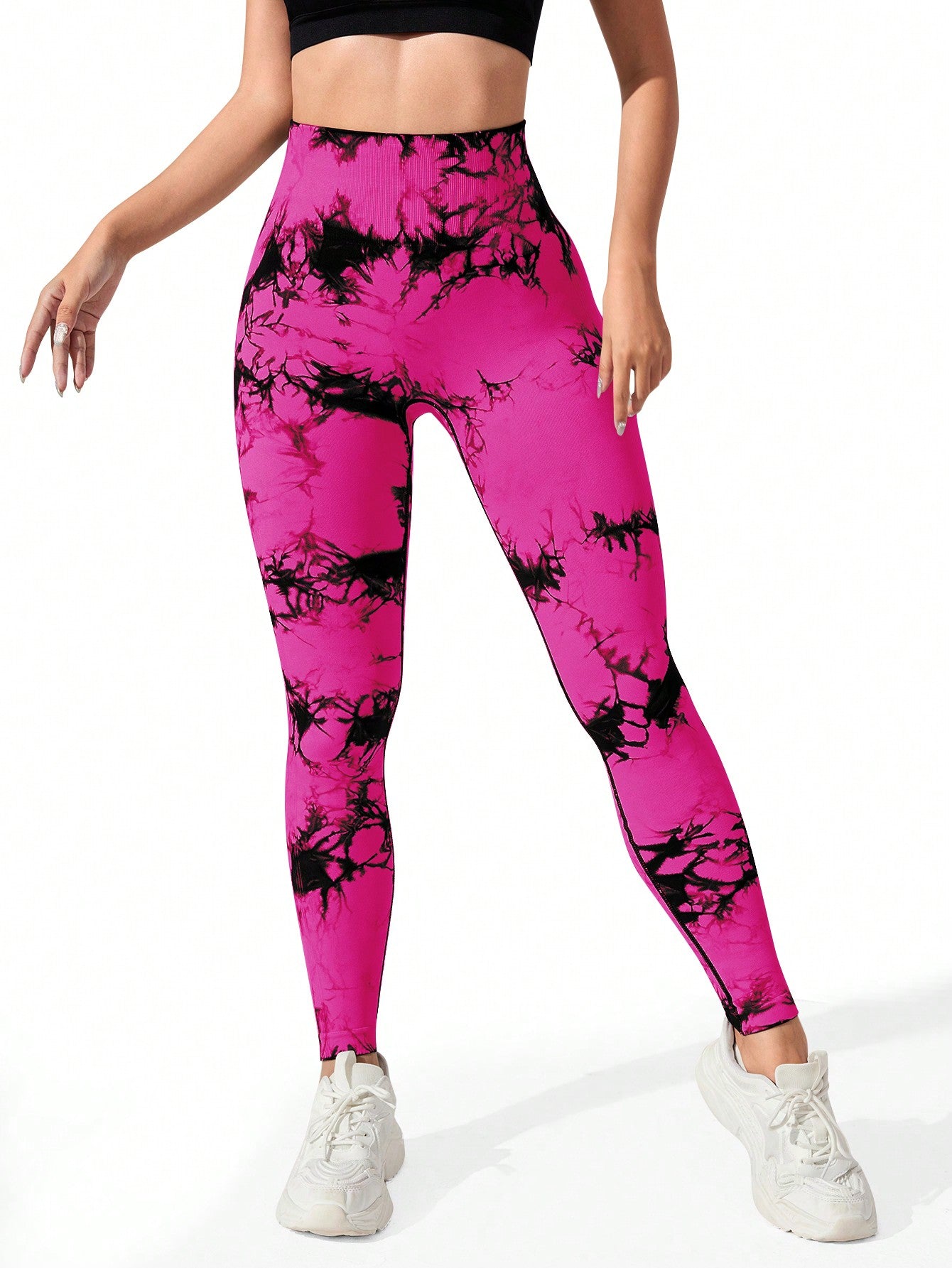 Calça Legging Fashion Estampada Com Efeito Modelador