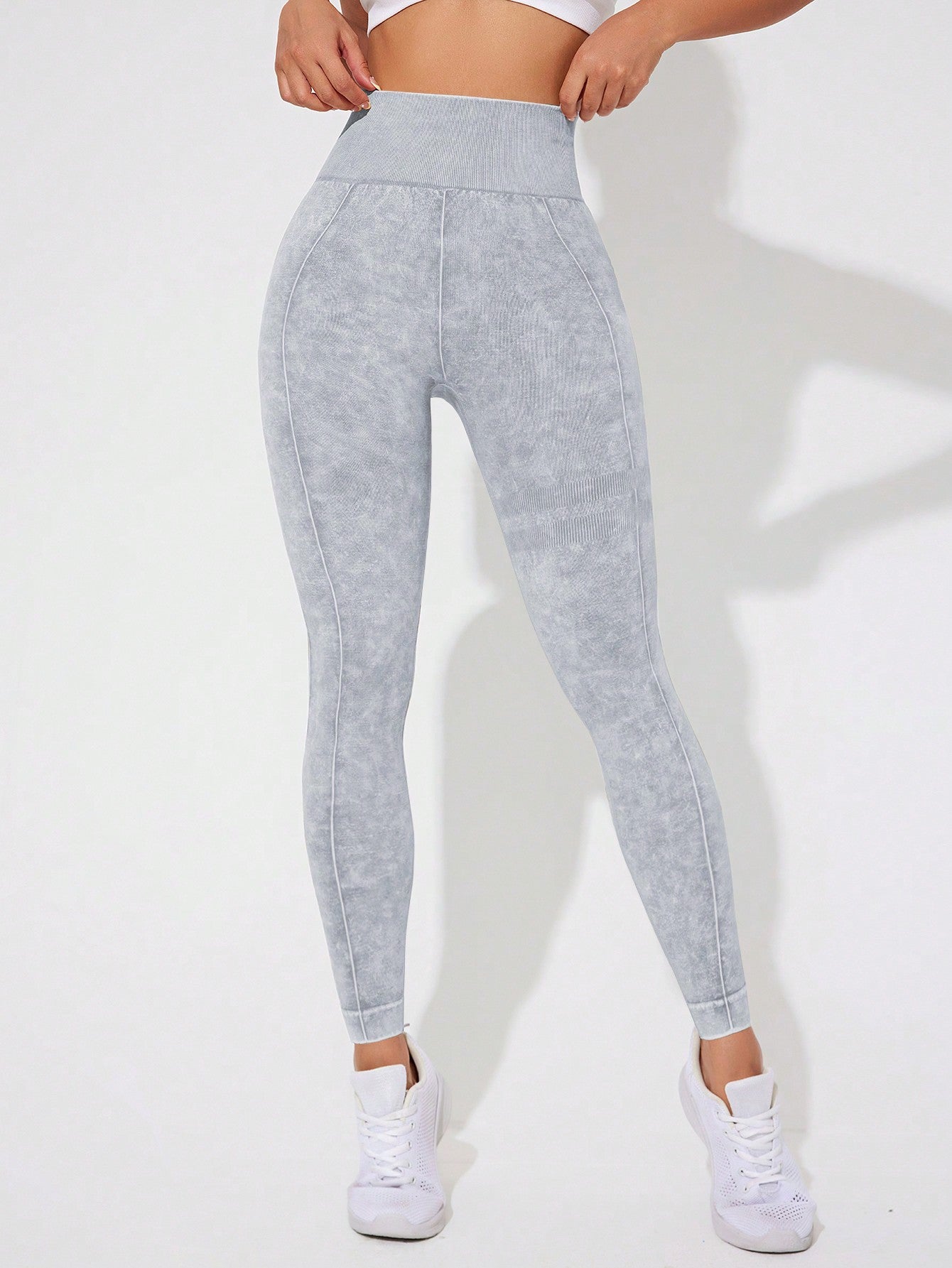 Calça Legging Seamless Cintura Alta Estonada