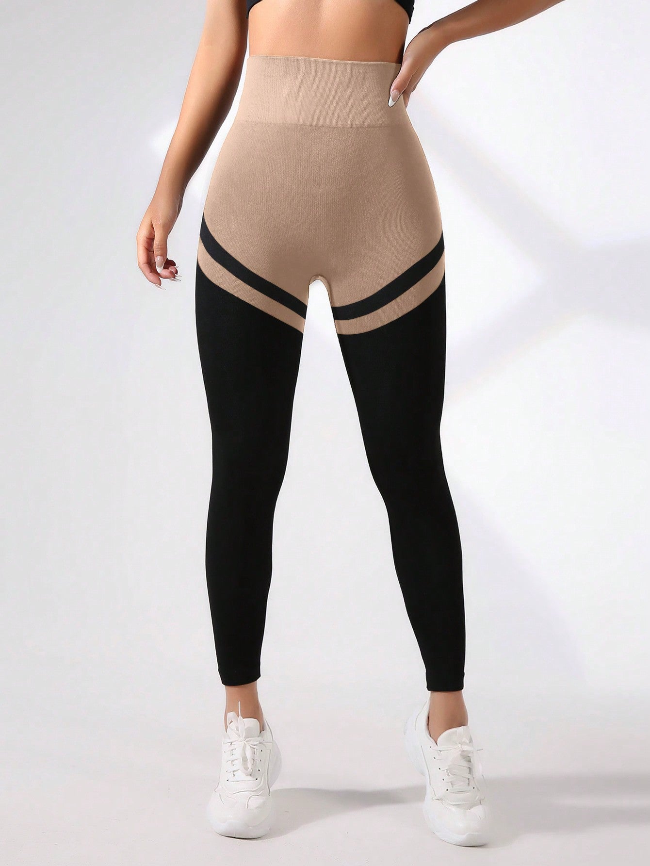 Calça Legging Push Up Cintura Alta Com Compressão