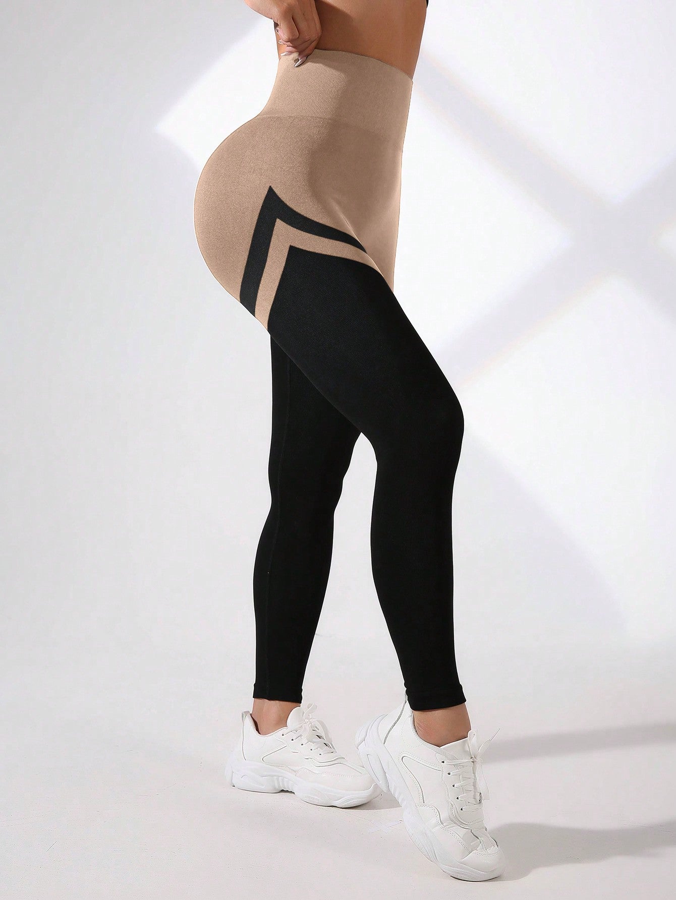 Calça Legging Push Up Cintura Alta Com Compressão