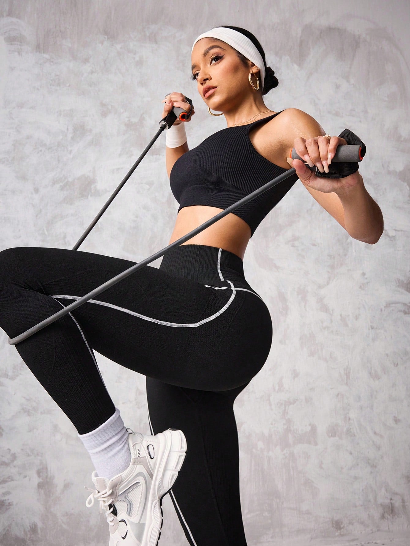 Calça Legging Cintura Alta Compressão Modeladora