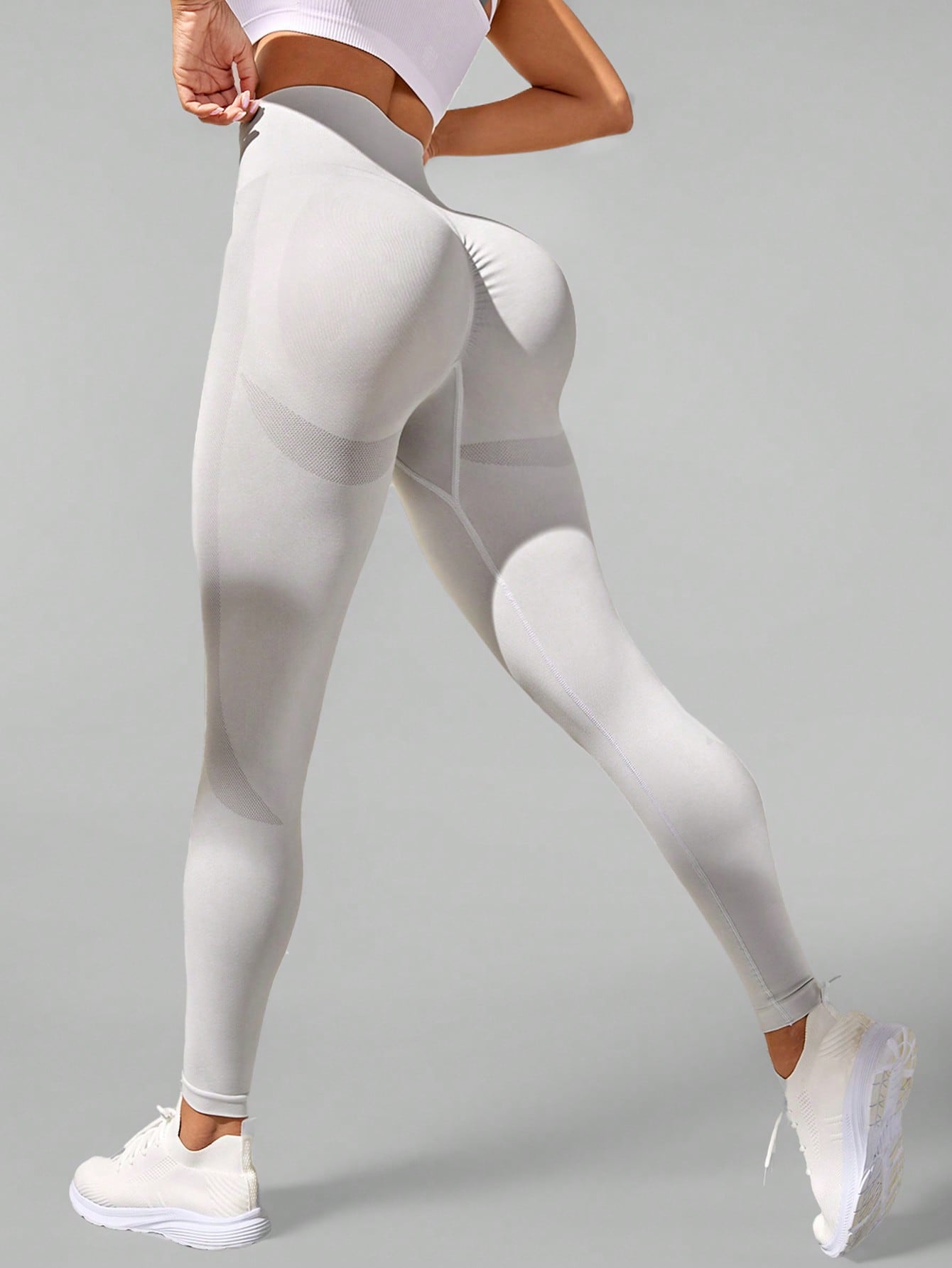 Calça Legging Sem Costura Efeito Levanta Bumbum 4D Stretch