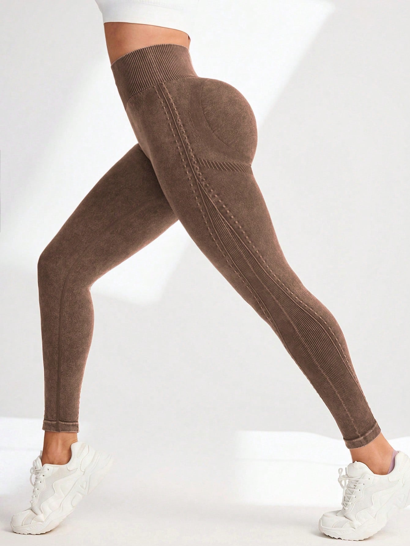 Calça Legging Seamless Cintura Alta Estonada