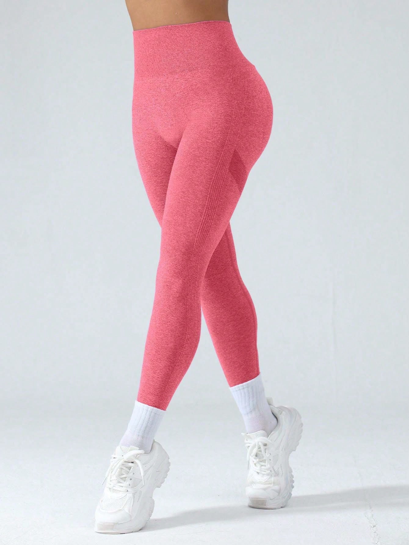 Calça Legging Sem Costura Compressão Efeito Empina Bumbum