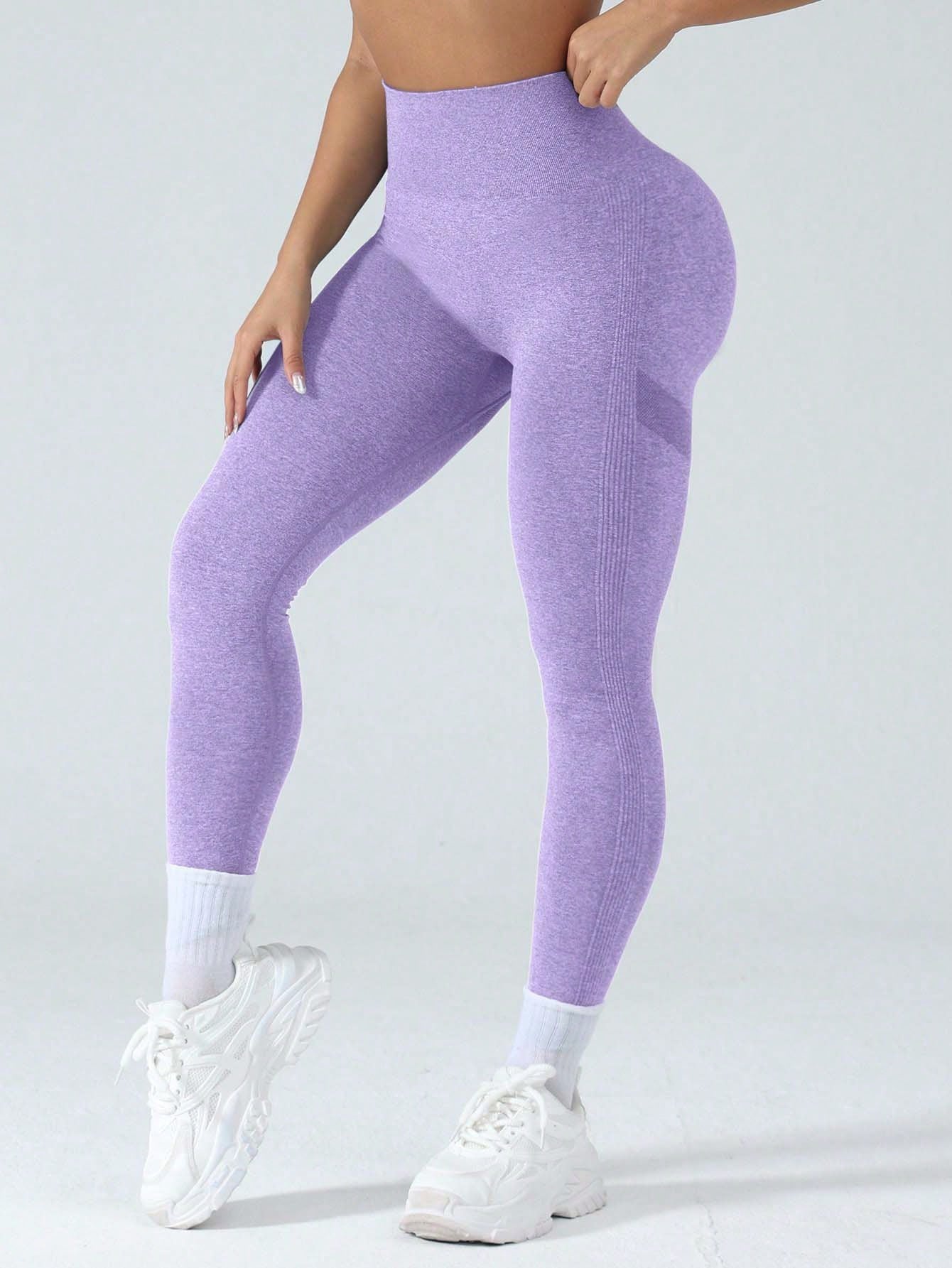 Calça Legging Sem Costura Compressão Efeito Empina Bumbum