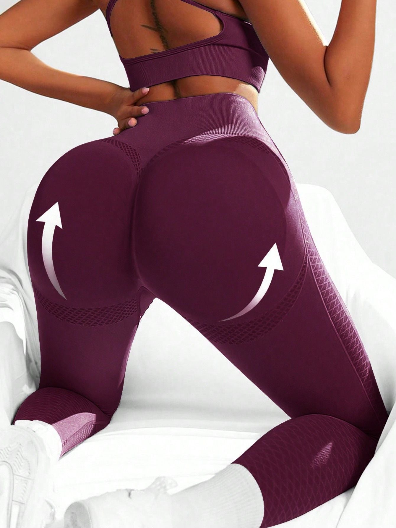 Calça Legging Seamless Texturizada Push Up